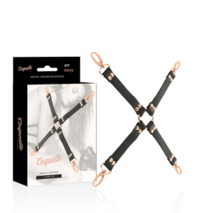 COQUETTE CHIC DESIRE – FANTASY HOG TIE COURO VEGANO