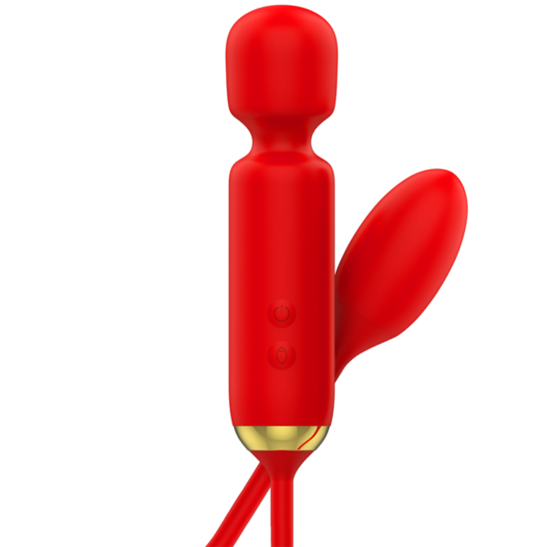 MIA - TOSCANA DOUBLE PLEASURE WAND + EGG VIBRATOR - Image 3