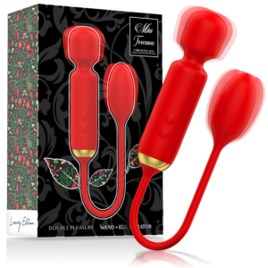 MIA – TOSCANA DOUBLE PLEASURE WAND + EGG VIBRATOR