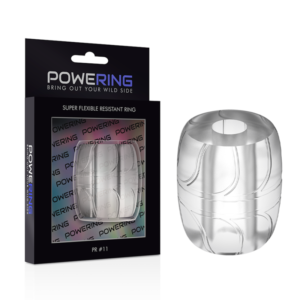 POWERING – ANEL PARA O PÉNIS SUPER FLEXÍVEL E RESISTENTE 5 CM PR11 TRANSPARENTE