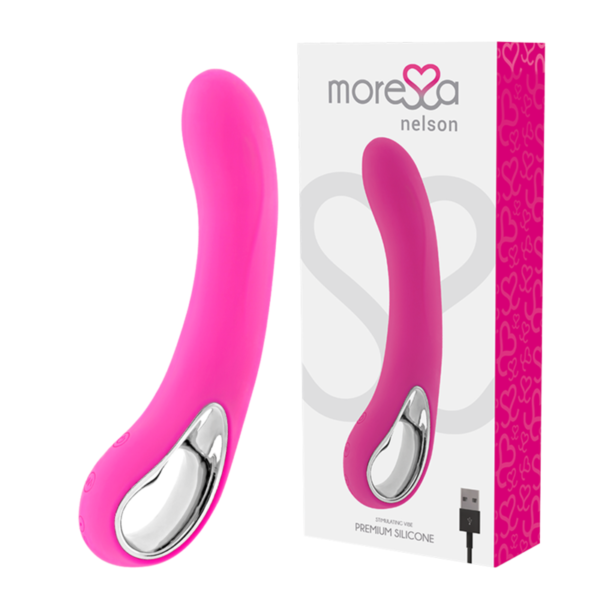 Mercadox SILICONE PREMIUM MORESSA NELSON RECARREGÁVEL