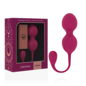 RITHUAL – NISHA BOLAS DE KEGEL VIBRATÓRIAS RECARREGÁVEIS ORQUÍDEA