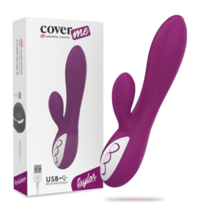 COVERME TAYLOR VIBRADOR RECARREGÁVEL 10 VELOCIDADE IMPERMEÁVEL