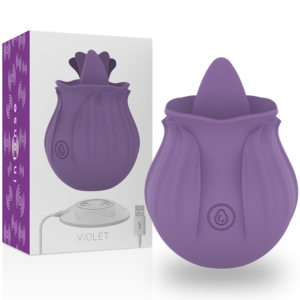 INTENSE – VIOLET CL TORIS STIMULATOR 10 VIBRATIONS LILÁS