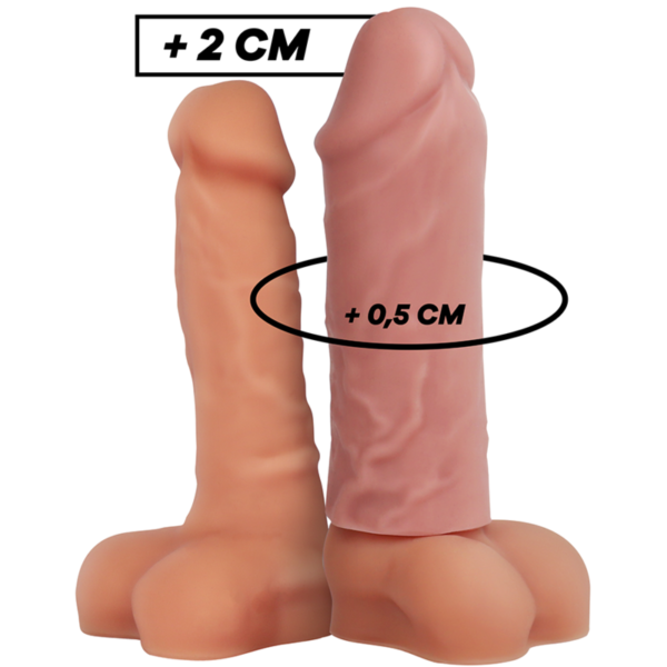 Mercadox VIRILXL - EXTENSÃO DE PÊNIS NATURAL DE SILICONE LÍQUIDO V3