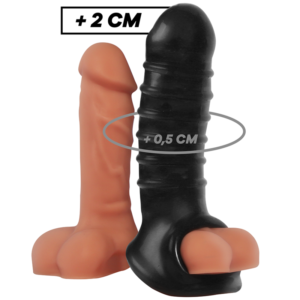 VIRILXL EXTENSION Y FUNDA  DE PENE  V15 NEGRO