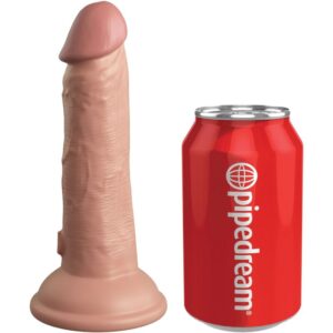 KING COCK ELITE – DILDO DE SILICONE REALISTA 15,2 CM