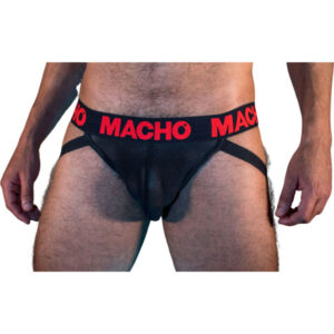 MACHO – MX26X2 JOCK PRETO/VERMELHO S