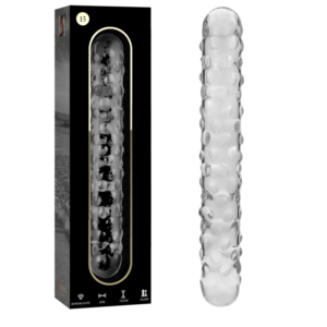 NEBULA SERIES BY IBIZA – MODELO 15 DILDO VIDRO BOROSILICADO 18,5 X 3 CM TRANSPARENTE