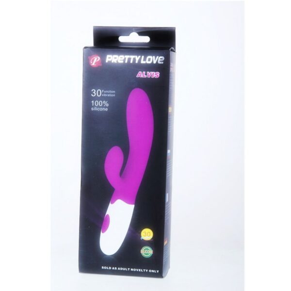 Mercadox PRETTY LOVE FLIRTATION - VIBRADOR CON ESTIMULADOR CLITORIS ALVIS