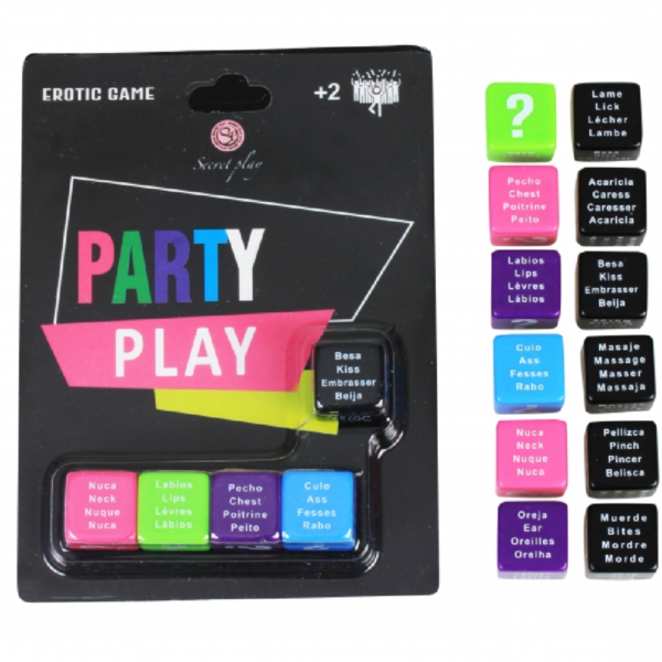 Mercadox SECRETPLAY - GAME PARTY PLAY 5 DADOS (ES / PT / EN / FR)