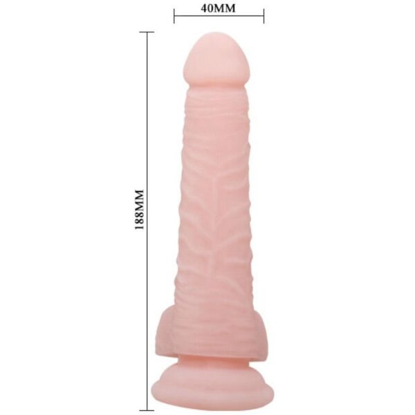 BAILE SUPER DILDO REALISTICO NATURAL 18.8 CM - Image 3