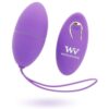 WOMANVIBE ALSAN EGG CONTROLE REMOTO PRETO SILICONE ROXO - Image 2