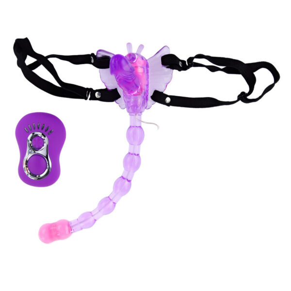 Mercadox BAILE BUTTERFLY STRAP ON LILA