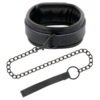 DARKNESS FULL BLACK COLLAR WITH LEASH - Image 2