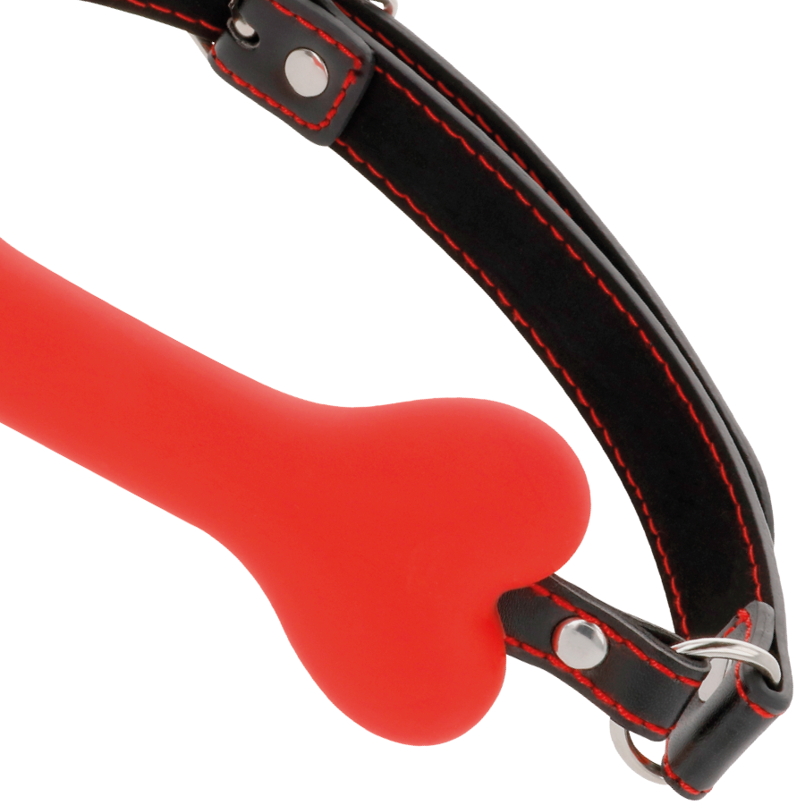 DARKNESS BONE GAG SILICONE RED - Image 3