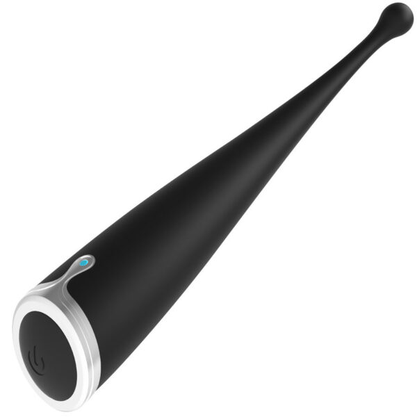 VIBRADOR CLITÓRICO ORGASMICO BRILLY GLAM SPOT VIBE PRETO SILICONE - Image 3