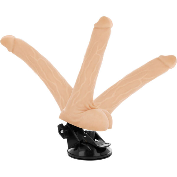 VIBRADOR ARTICULÁVEL BASECOCK CONTROLE REMOTO NATURAL 18,5CM - Image 3