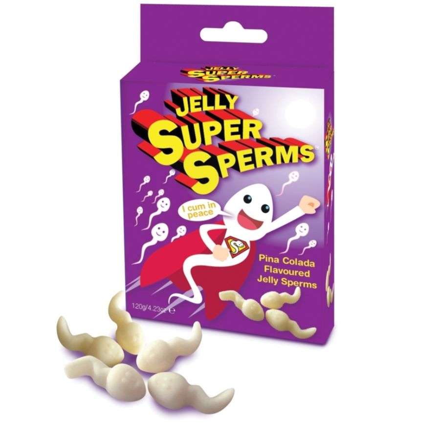 Mercadox SPENCER & FLEETWOOD JELLY SUPER SPERM GUMMIES FORM SPERM 120 GR