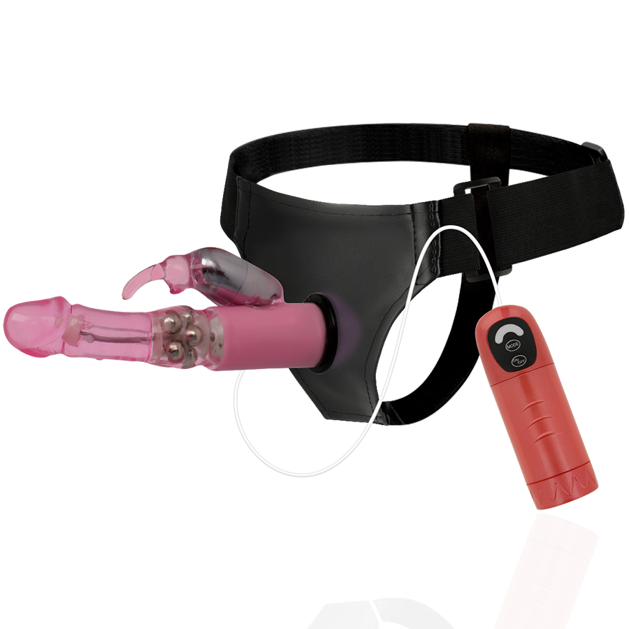 ARNÊS DE ATRAÇÃO DANIEL COM VIBRAÇÃO E ROTAÇÃO 18 X 3,5 CM - Image 3