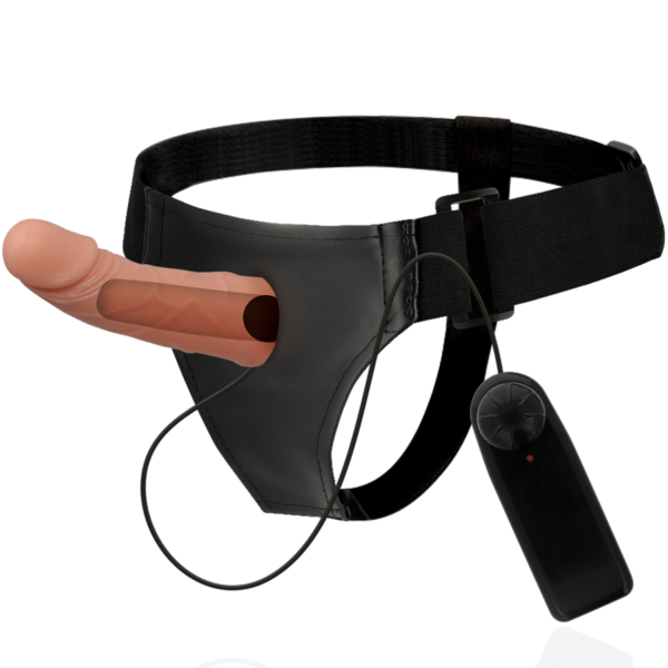HARNESS ATTRACTION ÁRNES HUECO MARCOS  CON VIBRADOR 15 X 5 CM - Image 3
