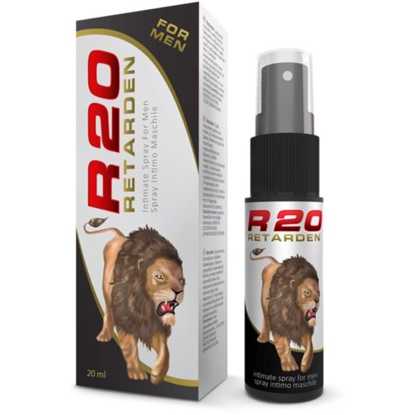 Mercadox R20 SPRAY RETARDANTE PARA HOMENS EFEITO FRIO 20 ML