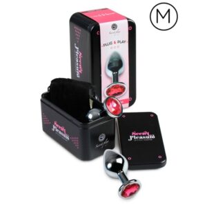 SECRETPLAY – PLUG ANAL FUCHSIA 8 CM