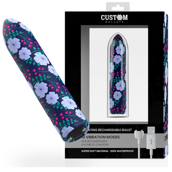 BALAS PERSONALIZADAS BALAS RECARREGÁVEIS PRIMAVERA 10 INTENSIDADES - Image 2