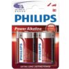 Mercadox PHILIPS POWER ALKALINE PILA D LR20 BLISTER * 2