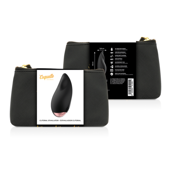 COQUETTE CHIC DESIRE ESTIMULADOR CL TORIS BLACK / GOLD - Image 2