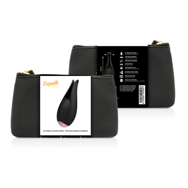 COQUETTE CHIC DESIRE ESTIMULADOR CLITORIS BLACK / GOLD - Image 2