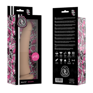 DELTA CLUB TOYS DILDO NATURAL SILICONA MEDICA 20 X 4 CM