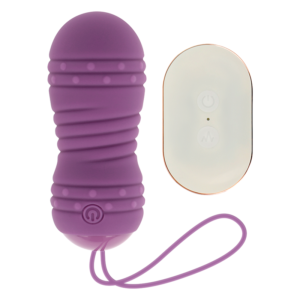 OHMAMA CONTROLE REMOTO ROTATIVO EGG 7 PADRÕES – ROXO