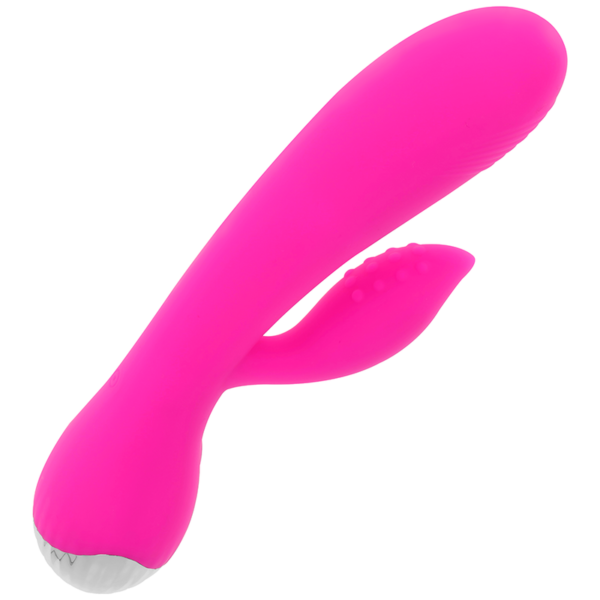 OHMAMA VIBRADOR RECARGABLE CON RABBIT 10 MODOS DE VIBRACIÓN 19 CM - Image 3