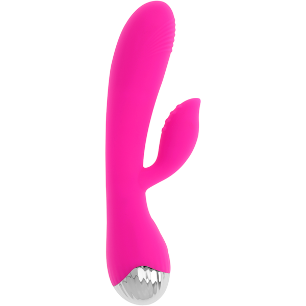 OHMAMA VIBRADOR RECARGABLE CON RABBIT 10 MODOS DE VIBRACIÓN 19 CM - Image 2