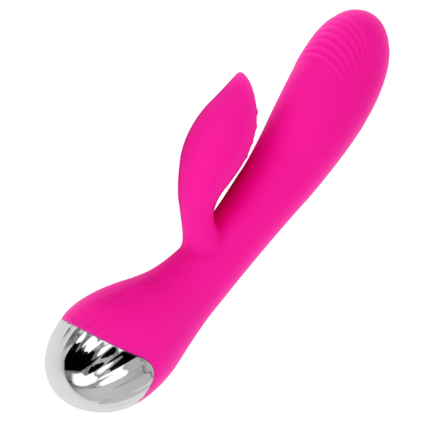 Mercadox OHMAMA - VIBRADOR RECARREGÁVEL COM COELHO 10 MODOS DE VIBRAÇÃO 19 CM