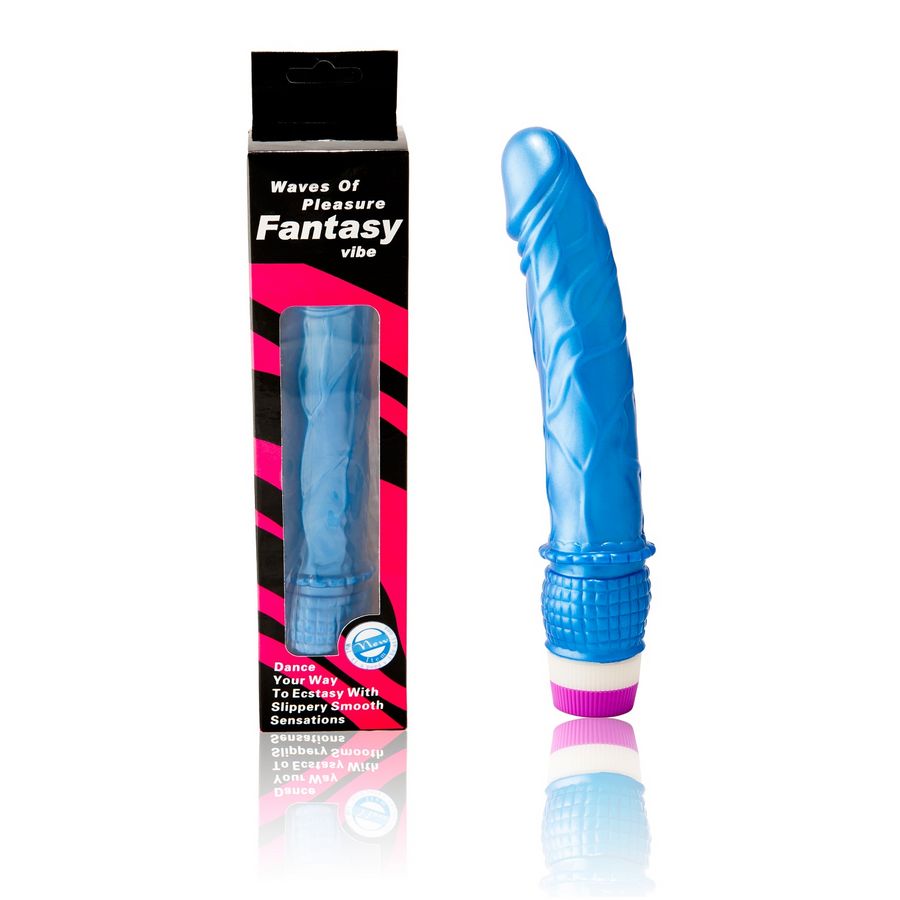 Mercadox WAVES OF PLEASURE VIBRATOR 23 CM BLUE