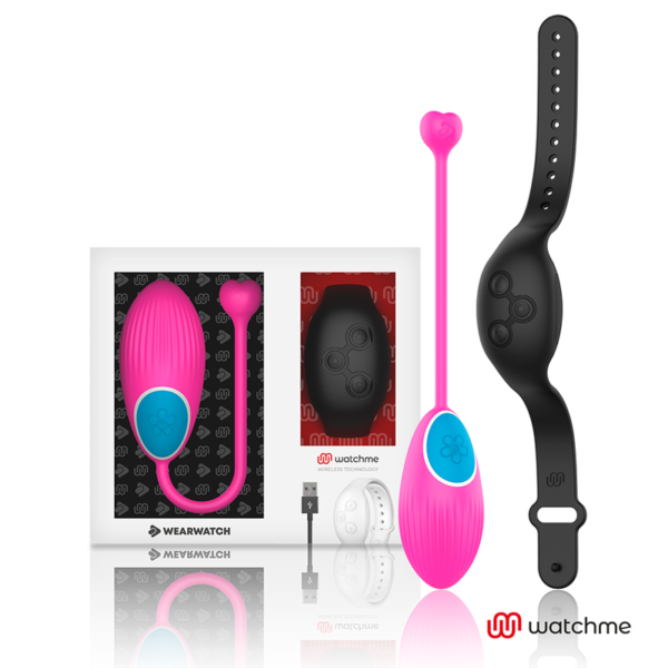 WEARWATCH EGG WIRELESS TECHNOLOGY WATCHME FUCHSIA / JET BLACK - Image 2