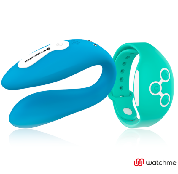 WEARWATCH DUAL PLEASURE WIRELESS TECHNOLOGY WATCHME INDIGO / AQUAMARINE - Image 3