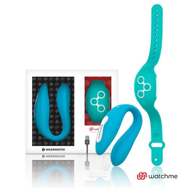 WEARWATCH DUAL PLEASURE WIRELESS TECHNOLOGY WATCHME INDIGO / AQUAMARINE - Image 2