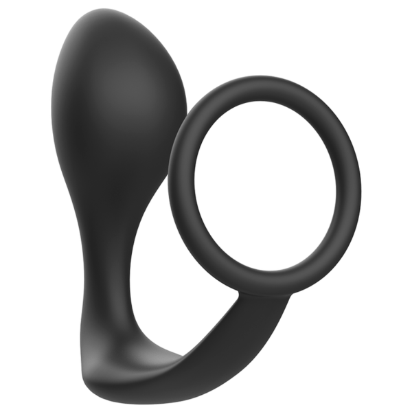 TOYS TOYS TOYS ANAL PLUG E COCK RING BLACK - Image 3