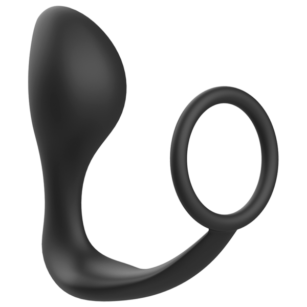 TOYS TOYS TOYS ANAL PLUG E COCK RING BLACK - Image 2