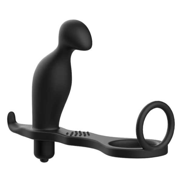 TOYS TOYS TOYS ANAL PLUG E COCK RING BLACK - Image 3