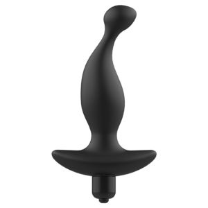 TOYS TOYS ANAL MASSAGER COM VIBRATION BLACK