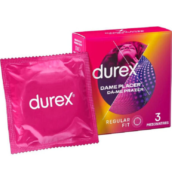 Mercadox DUREX - PLACADOR DAME 3 UNIDADES