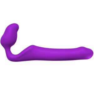 ADRIEN LASTIC – QUEENS STRAP-ON FLEXÍVEL VIOLETA TAMANHO M