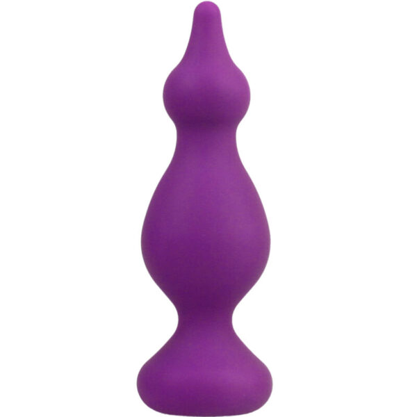 Mercadox ADRIEN LASTIC - AMUSE ANAL PLUG VIOLETA SILICONE TAMANHO M