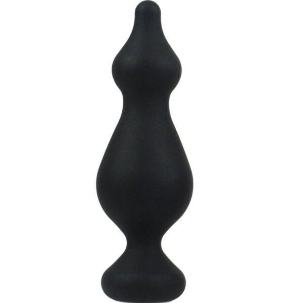 Mercadox ADRIEN LASTIC - AMUSE PLUG ANAL SILICONE PRETO TAMANHO L