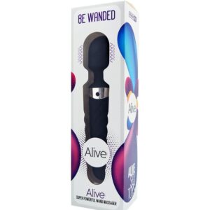 ALIVE – BE WANDED VIBRADOR MASSAGER PRETO