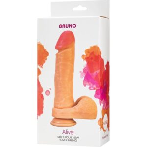 ALIVE – BRUNO PÊNIS REALÍSTICO 22 CM